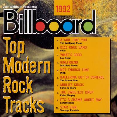 Billboard Top Modern Rock Tracks 1992