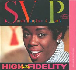 last ned album Sarah Vaughan - Sarah Vaughan à Paris