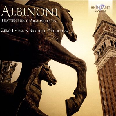 Trattenimenti armonici per camera (12), trio sonatas for violin, cello & continuo, Op. 6 (T. 6)