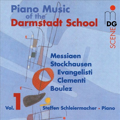 Piano Music of the Darmstadt School, Vol. 1