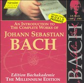 An Introduction to the Works of Johann Sebastian Bach