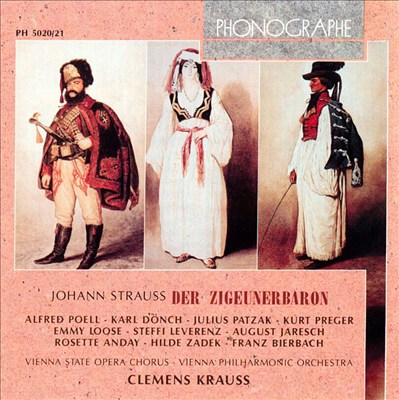 Der Zigeunerbaron (The Gypsy Baron), operetta (RV 511)