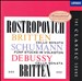 Britten: Cello Sonata; Schumann: Fünf Stücke im Volkston; Debussy: Cello Sonata