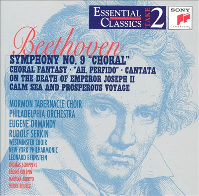 Beethoven: Symphony No. 9 "Choral"; Choral Fantasy; Ah, Perfido