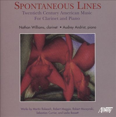 Spontaneous Lines: 20th Century American music for Clarinet and Piano