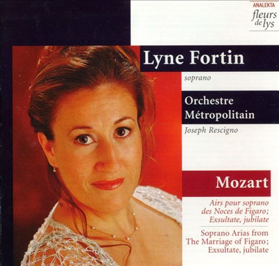 Mozart: Soprano Arias from the Marriage of Figaro; Exsultate, jubilate
