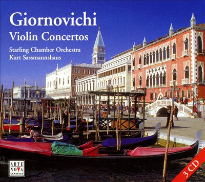 Giovanni Mane Giornovichi: Violin Concertos