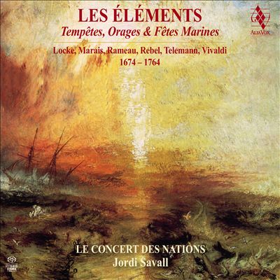 Les Élémens, simphonie nouvelle for 2 violins, 2 flutes & continuo