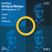Der Ring des Nibelungen: Historical Recordings 3