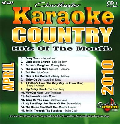 Chartbuster Karaoke: Country Hits of the Month April 2010