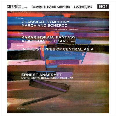 Prokofiev: Classical Symphony; March and Scherzo; Glinka: Kamarinska Fantasy; A Life of the Czar