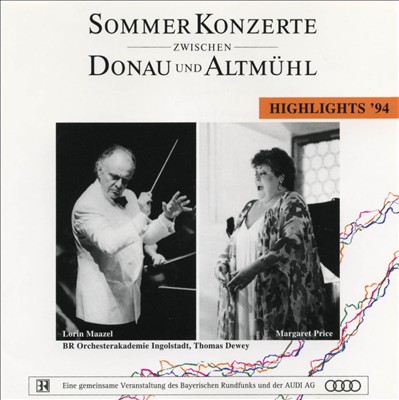 Sommerkonzerte Zwischen Donau und Altmühl: Highlights '94