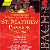 Bach: St. Matthew Passion