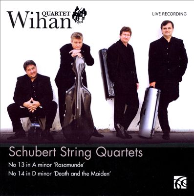 Schubert String Quartets: No. 13 in A minor 'Rosamunde', No. 14 in D minor 'Death and the Maiden'