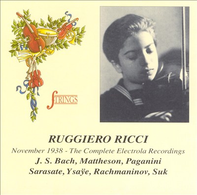 Ricci - The Complete Electrola Recordings (1938)