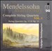 Mendelssohn-Bartholdy: Complete String Quartets, Vol. 1