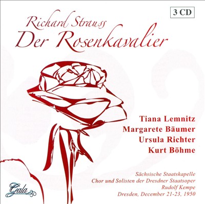 Der Rosenkavalier, opera, Op. 59 (TrV 227)