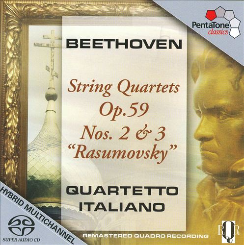 Beethoven: String Quartets Op. 59, Nos. 2 & 3 'Rasumovsky'