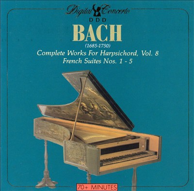 French Suite, for keyboard No. 1 in D minor, BWV 812 (BC L19)