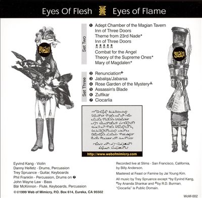 Eyes of Flesh, Eyes of Flame