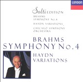 Brahms: Symphony No. 4; Haydn Variations