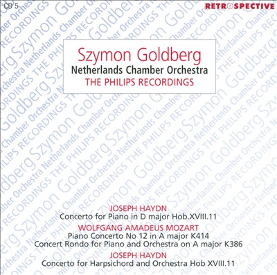 The Philips Recordings: Szymon Goldberg, CD 5