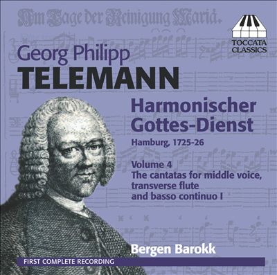 Erscheine Gott in deinem Tempel, sacred cantata for voice, flute & continuo, TWV 1:471 (HGD)
