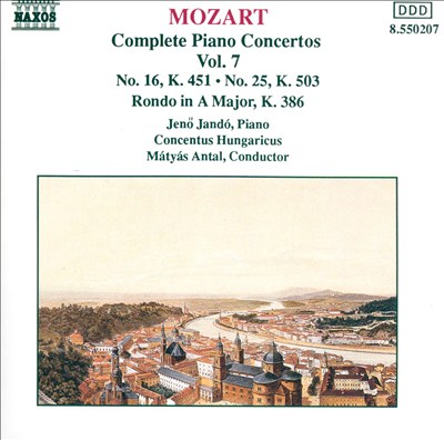 Piano Concerto No. 16 in D major, K. 451