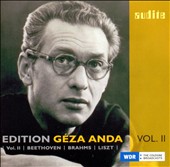 Edition Géza Anda, Vol. 2: Beethoven, Brahms, Liszt