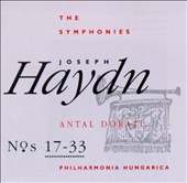 Joseph Hayden: Symphonies Nos. 17-33