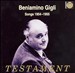 Beniamino Gigli: Songs 1954-1955
