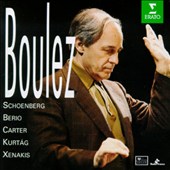 Boulez conducts Schoenberg, Berio, Carter, Kurtág, Xenakis