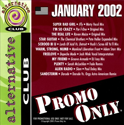 Promo Only: Alternative Club (January 2002)