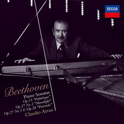 Beethoven: Piano Sonatas Op. 13 " Pathétique", Op. 27 No. 2 "Moonlight", Op. 27 No. 1 & Op. 28 "Pastorale"