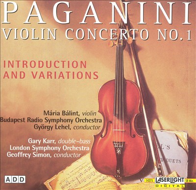 Violin Concerto No. 1 in E flat major (usually transposed to D major), Op. 6, MS 21