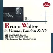 Bruno Walter in Vienna, London & NY