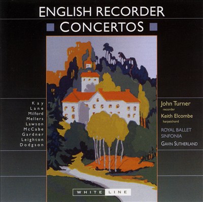 Concerto for recorder & harpsichord, Op. 88
