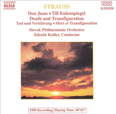 Don Juan, tone poem for orchestra, Op. 20 (TrV 156)