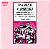 Dvorak: Symphony No. 3: Carnival Overture; Symphonic Variations