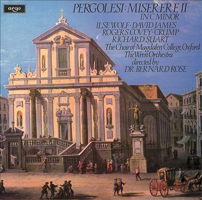 Pergolesi: Miserere In C Minor