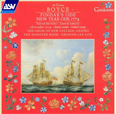 Boyce: Pindar's Ode; New Year Ode 1774