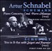 Schumann: Piano Concerto; Schubert: Trio in B flat