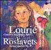 Artur Lourié: Concerto da camera; Suite; Nikolay Roslavets: String Quartet No. 3