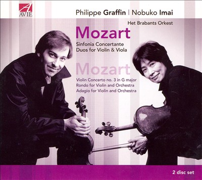 Mozart: Sinfonia Concertante; Duos for Violin & Viola; etc.
