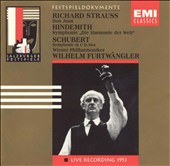 Furtwängler Conducts Strauss, Hindemith & Schubert
