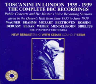 Toscanini In London 1935-1939, Vol. 1-6