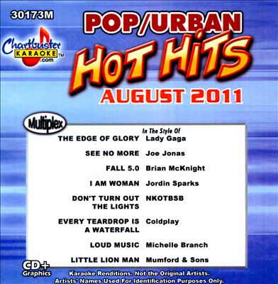 Chartbuster Karaoke: Pop/Urban - August 2011