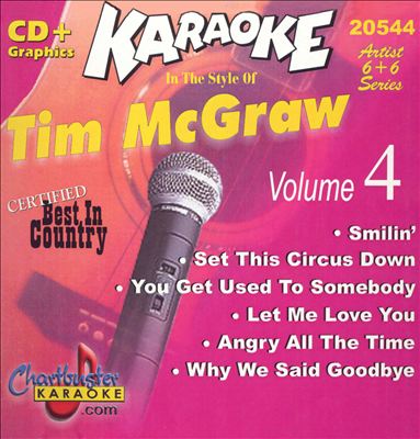 Chartbuster Karaoke: Tim McGraw, Vol. 4