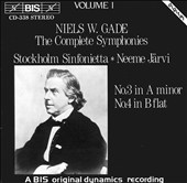 Niels W. Gade: The Complete Symphonies, Vol. 1