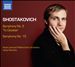 Shostakovich: Symphonies Nos. 2 "To October" & 15